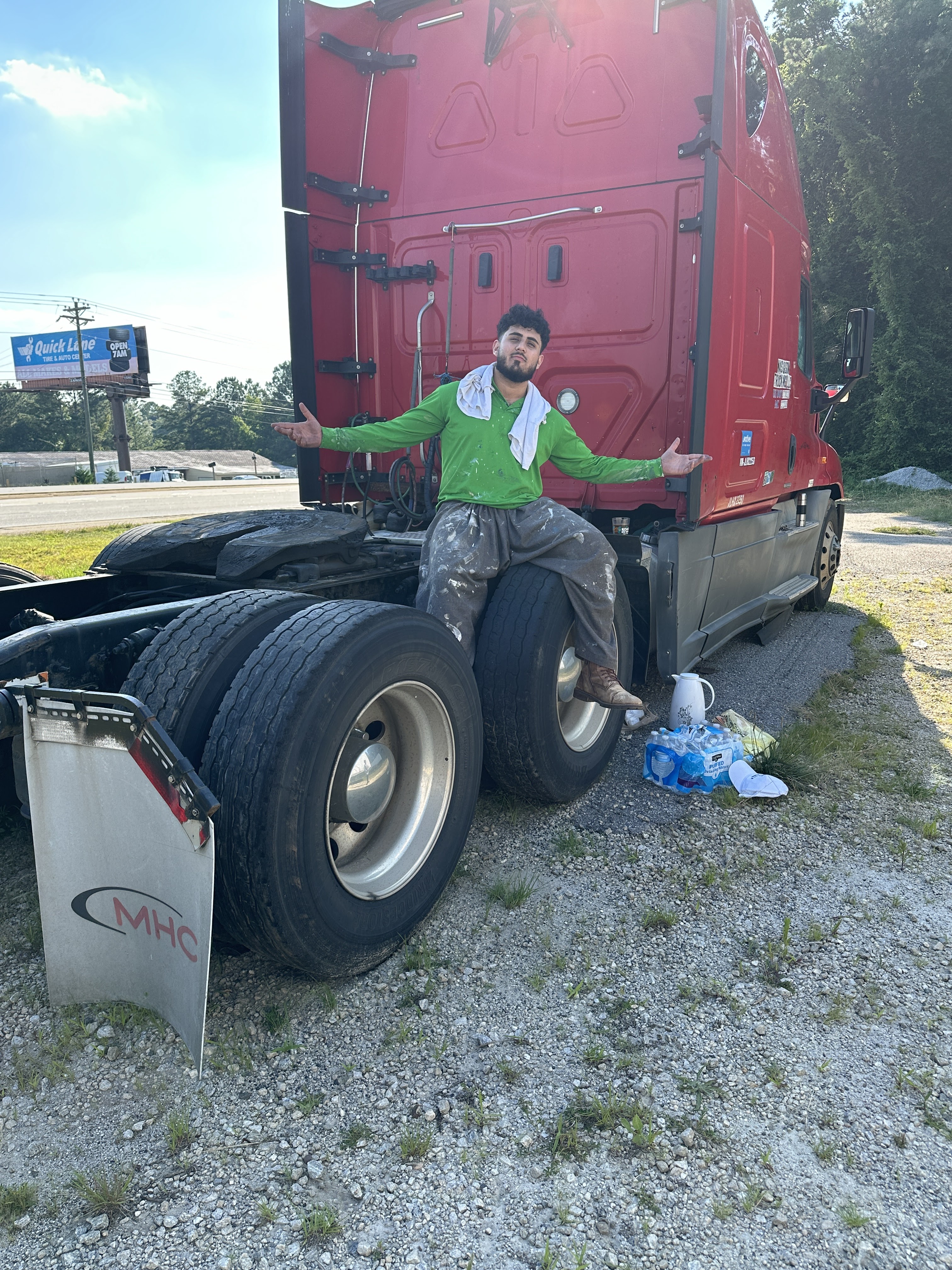 Kbib Walk on a truck